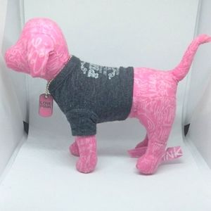 Victoria's Secret Pink Love & Rock N' Roll Puppy With Pink Metal Collar